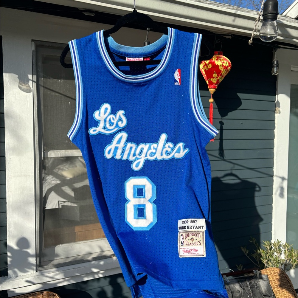 Blue Los Angeles Basketball Jersey Kobe jersey